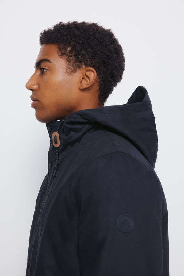 Springfield Short puffer parka blue