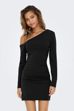 Only kurzes Kleid mit lang&auml;rmelig