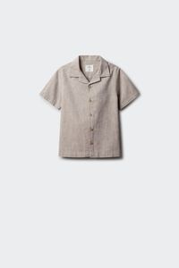 Springfield Kids Camisa manga corta estilo lino ni&ntilde;o