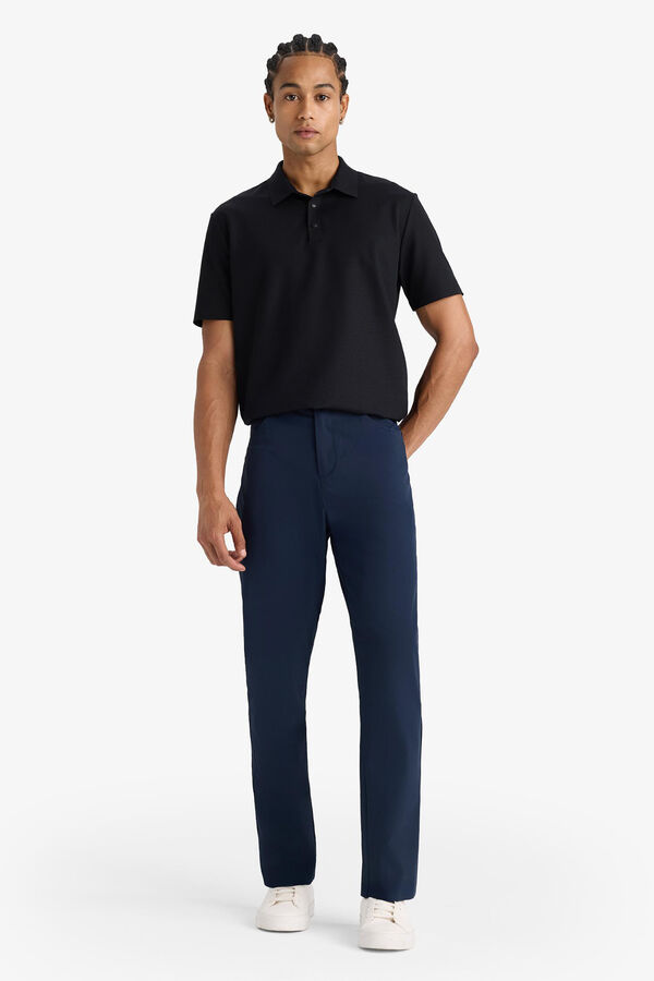 DeFacto Fitted sports trousers blue