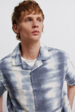 Springfield Printed bowling short sleeve shirt