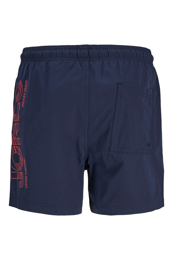 Jack & Jones Junior Logo regular swimwear blue