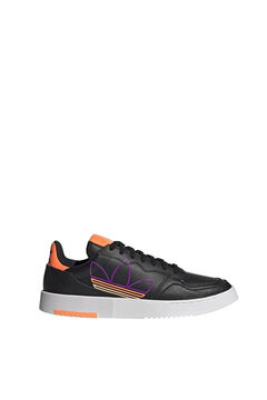 Springfield Leather lace-up trainer black
