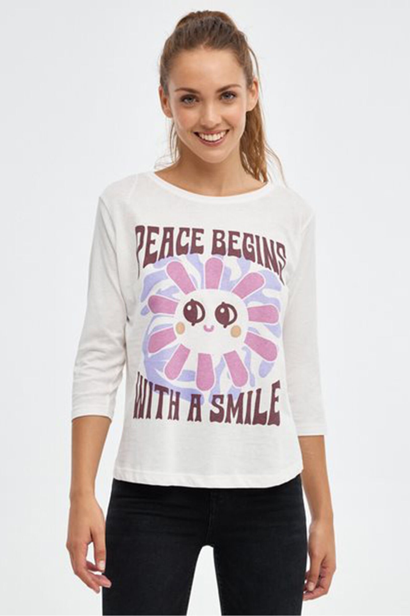 Inside T-shirt estampado