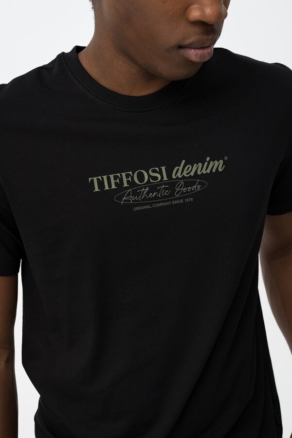 Tiffosi Camiseta de manga curta preto