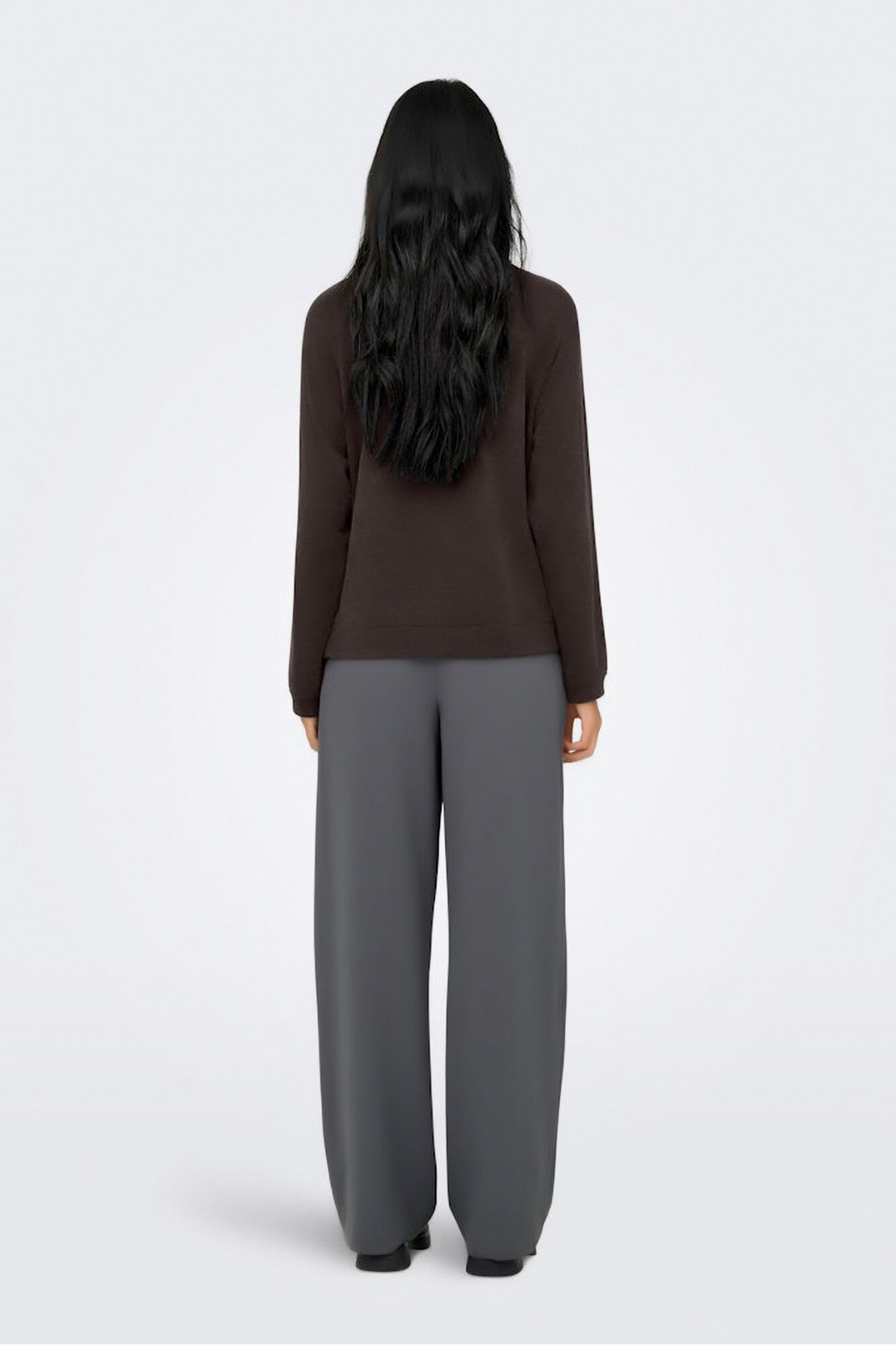 Only Top felpa manga larga