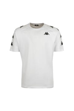 Kappa T-shirt de manga curta em algod&atilde;o b&aacute;sica