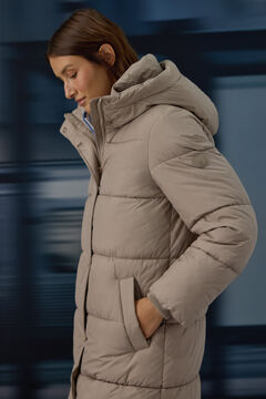 Springfield Veste longue matelass&eacute;e thermique &agrave; capuche