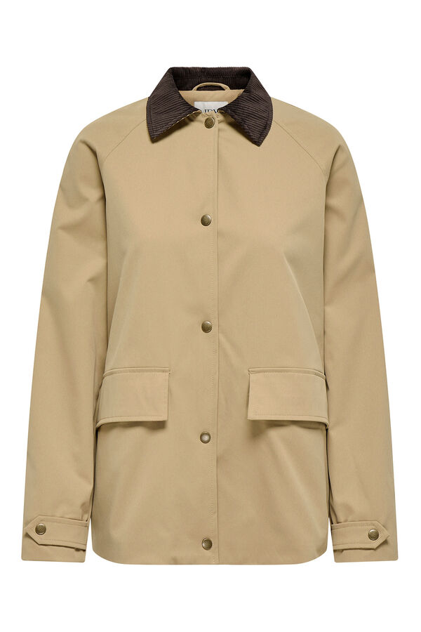 JDY Light parka nude