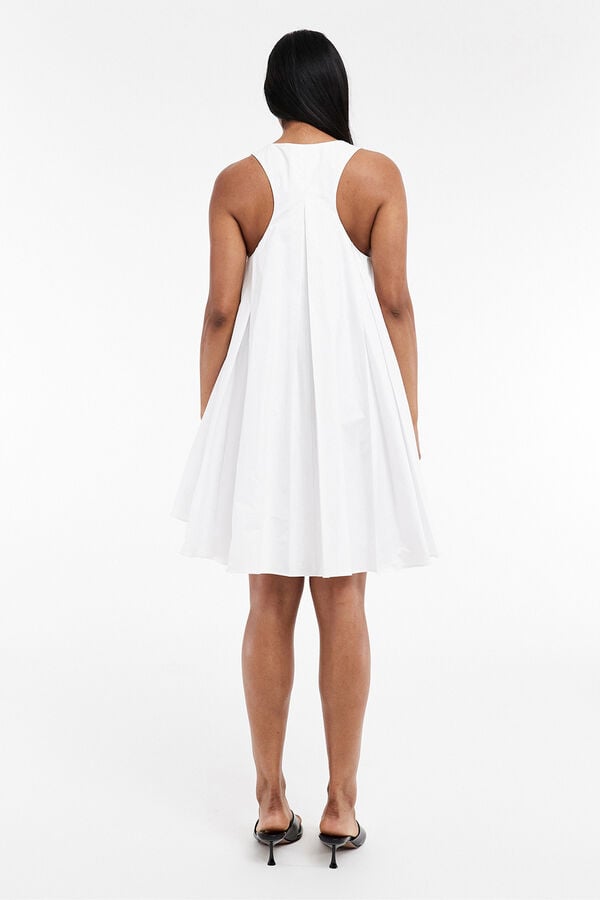 Topshop Short strappy dress white