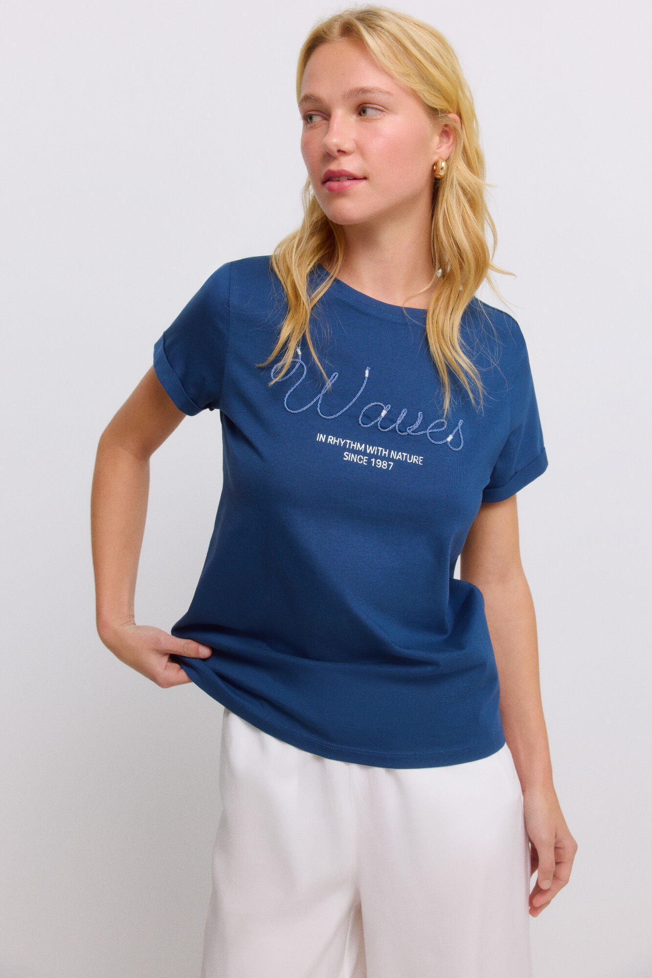 Springfield "waves" short sleeve T-shirt