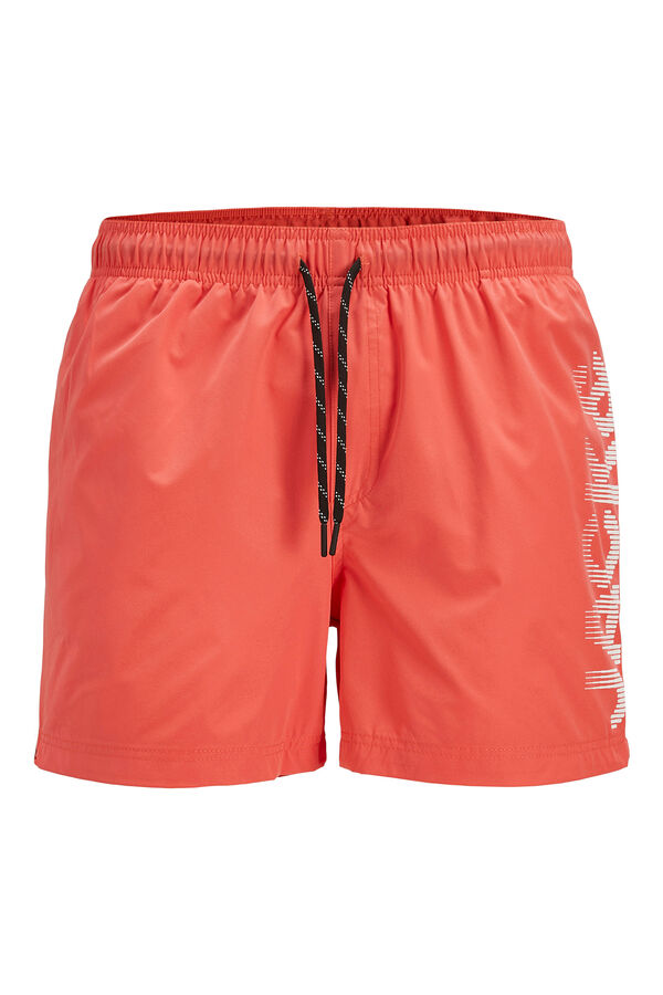Jack & Jones PLUS regular fit PLUS swimsuit pink