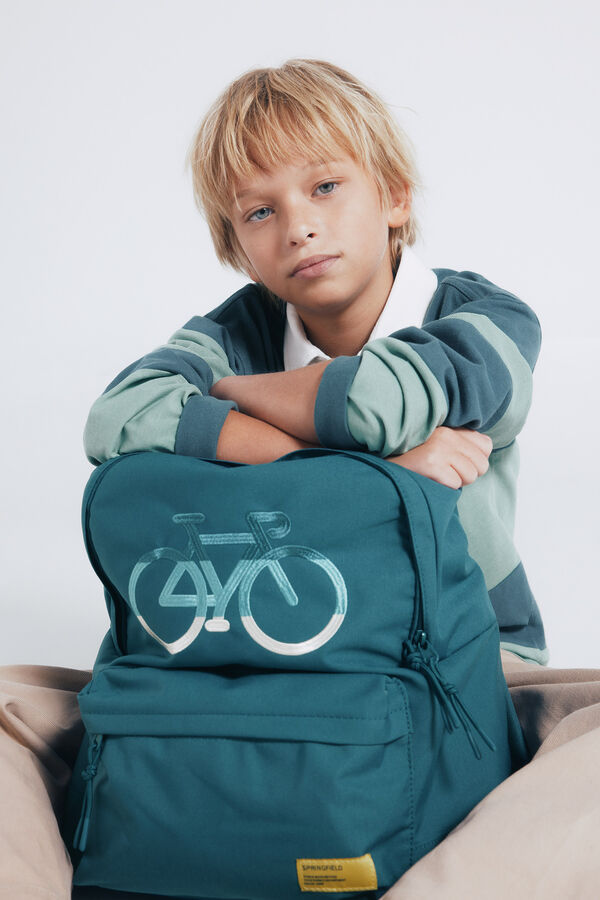 Springfield Kids Mochila bici para ni&ntilde;o azul