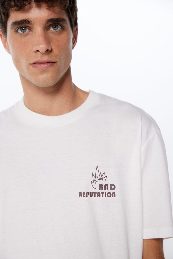 Springfield Bad reputation póló természetes