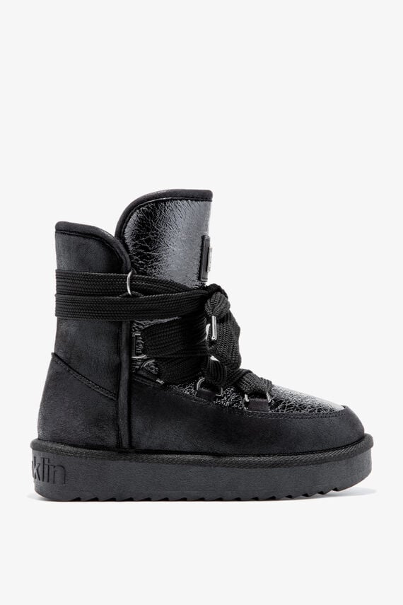 Botas après ski glitter vegan
