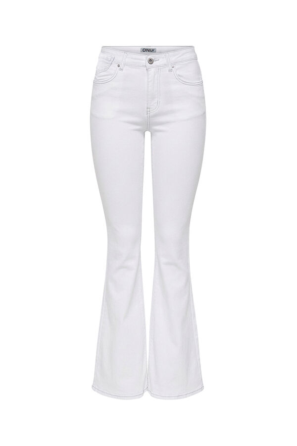 Only Jeans flared blanco