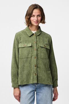 Pieces Camisa de pana con botones