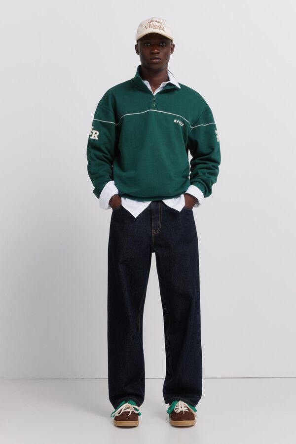 Springfield Piping sweatshirt 78 green