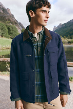 Springfield Parka corta cuello pana