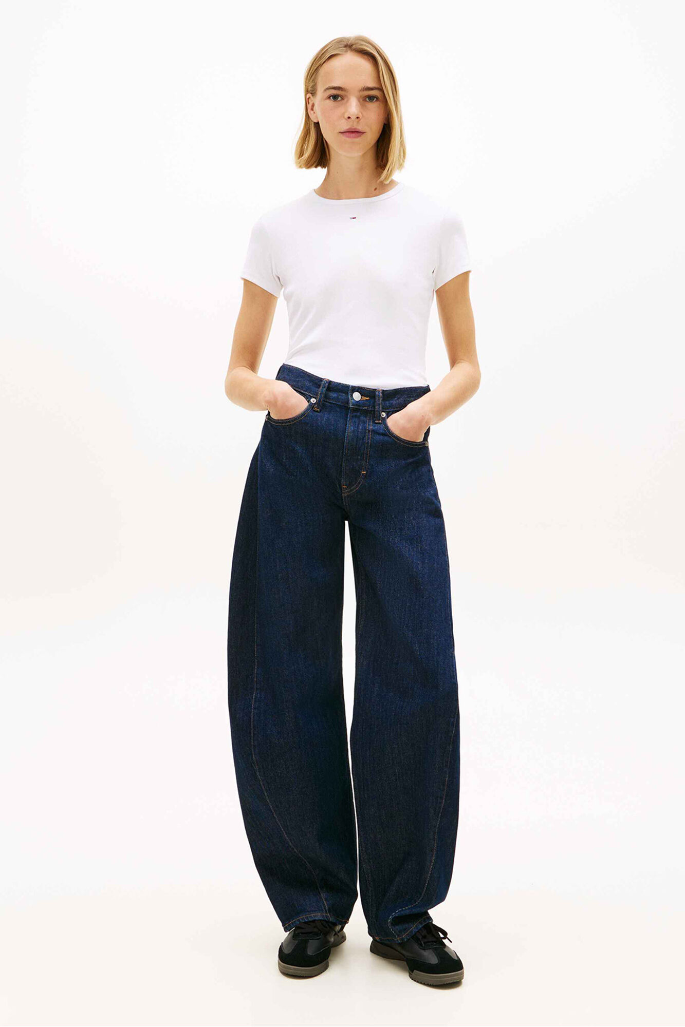 Tommy Jeans Camiseta slim manga corta