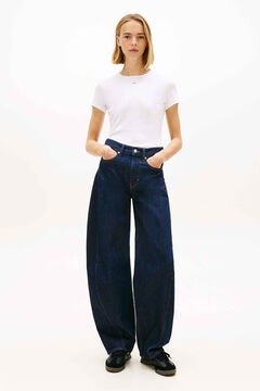 Tommy Jeans Camiseta slim manga corta