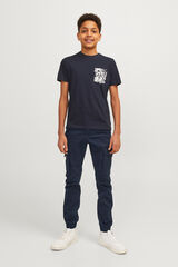 Jack & Jones Junior Slim cargo pants blue