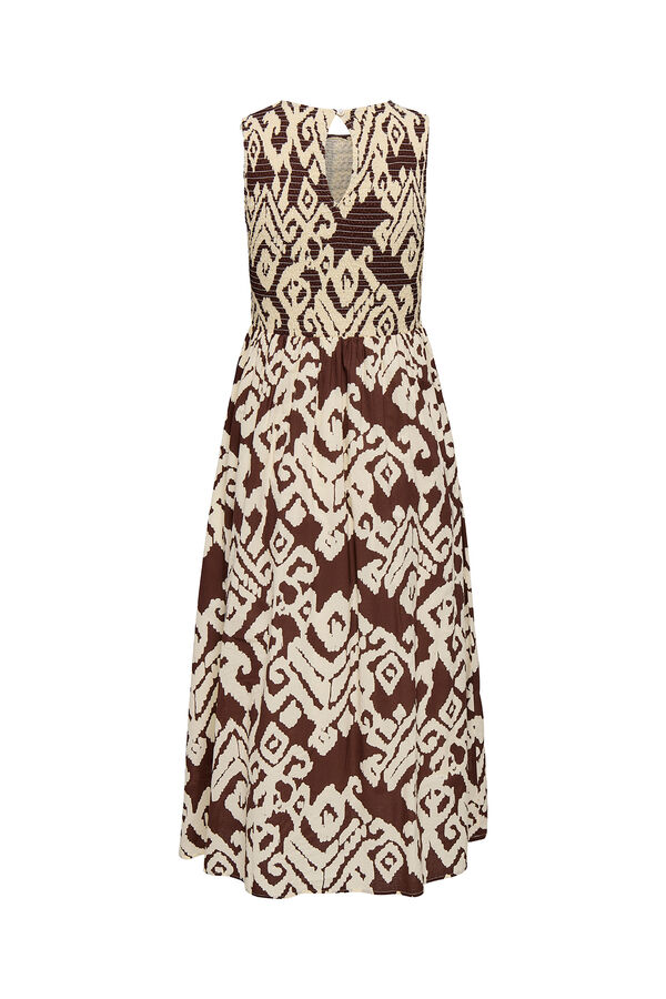 JDY Vestido midi con vuelo estampado