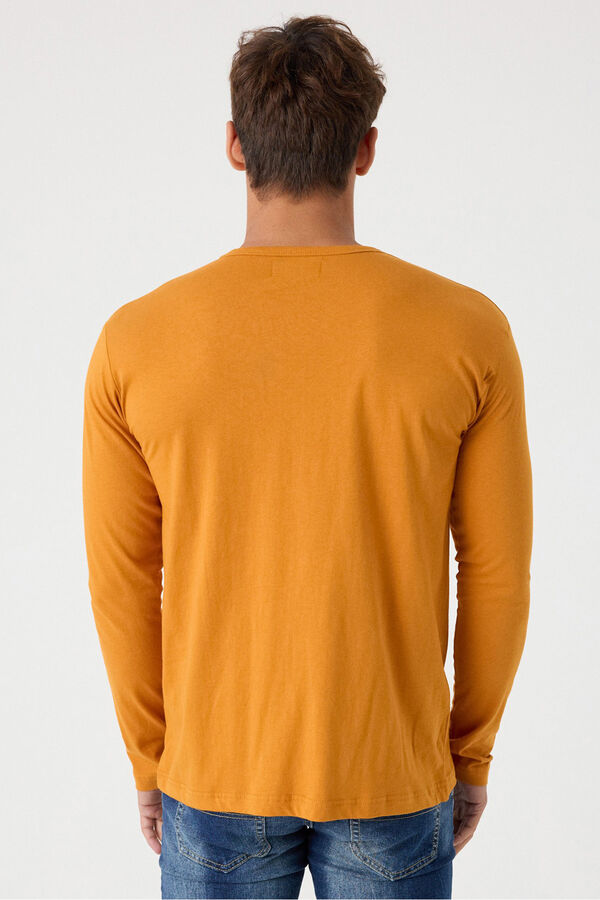 Inside Cores b&aacute;sicas de T-shirt estampado