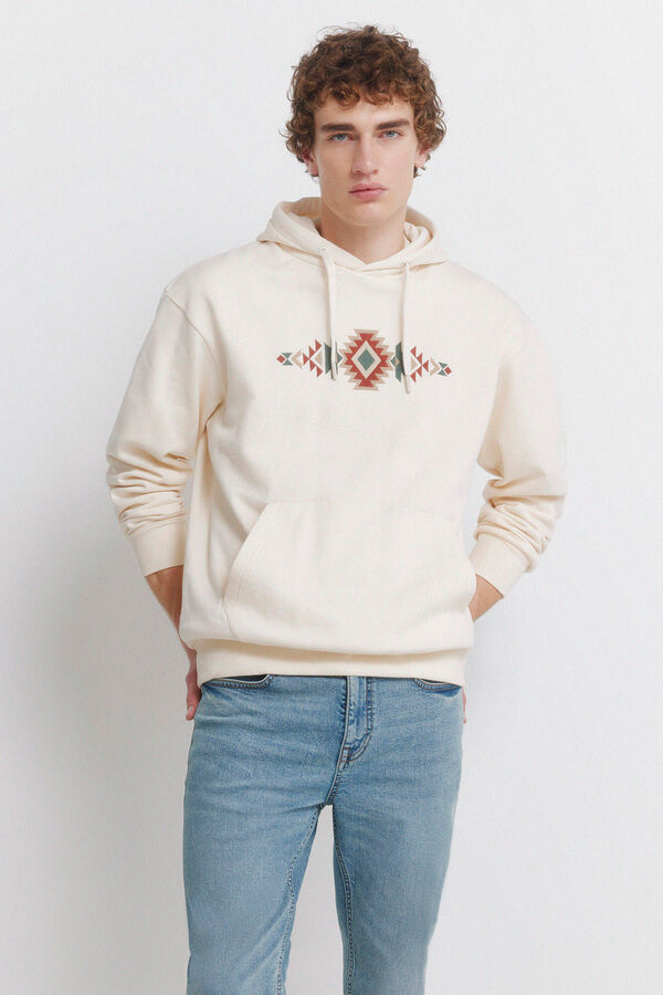 Springfield medium wash overdyed skinny fit jeans blue