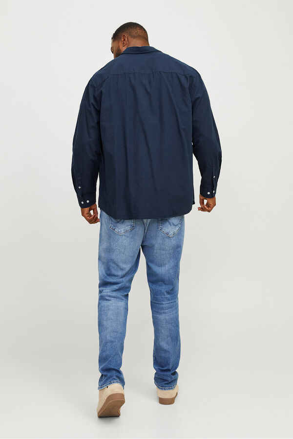 Jack & Jones PLUS Camisa regular fit PLUS azul