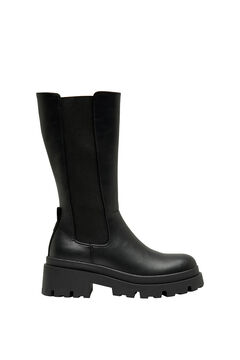 Only Flacher Milit&auml;rstiefel