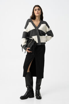 Tiffosi Falda midi vaquera