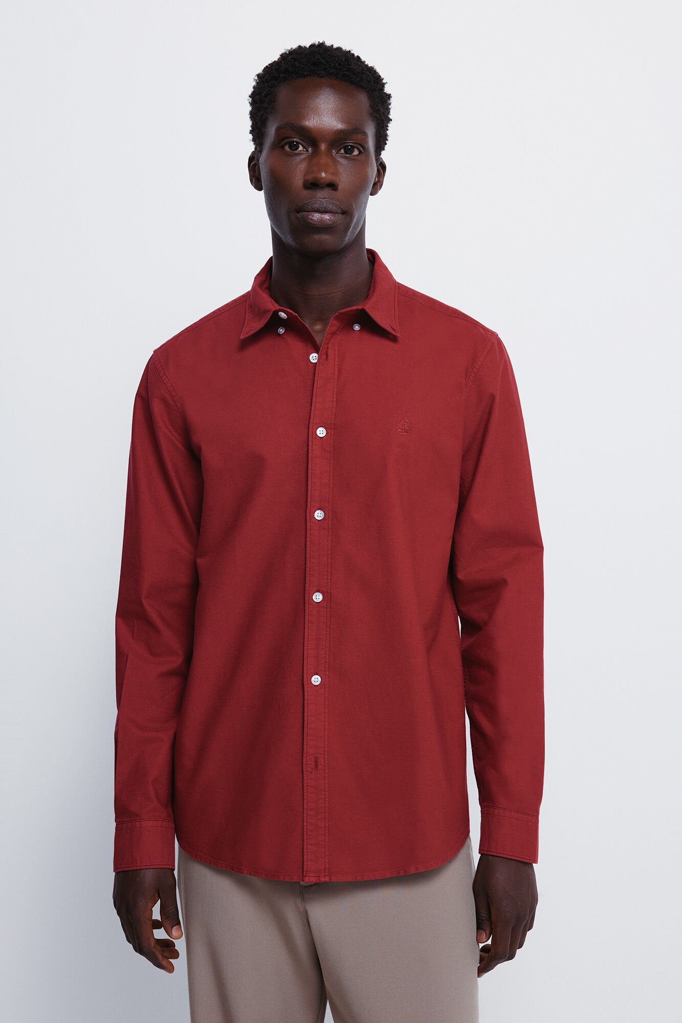 Springfield Garment dyed oxford shirt
