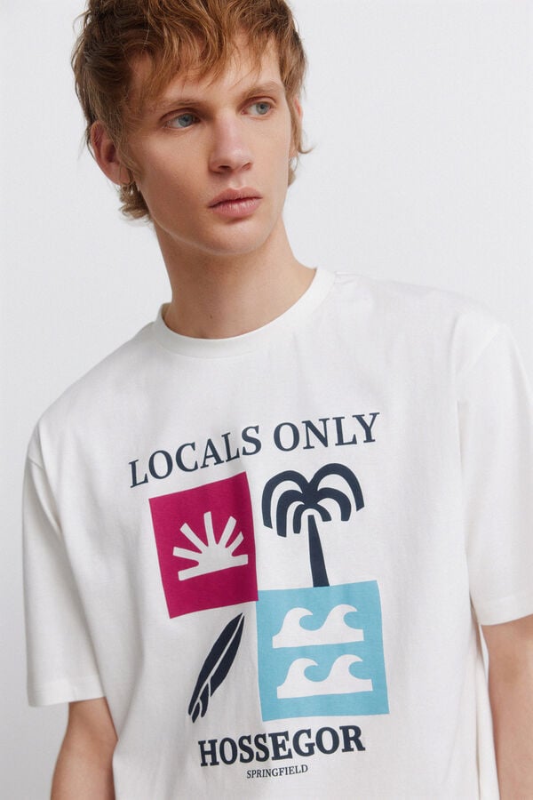 Springfield Hossegor T-shirt beige