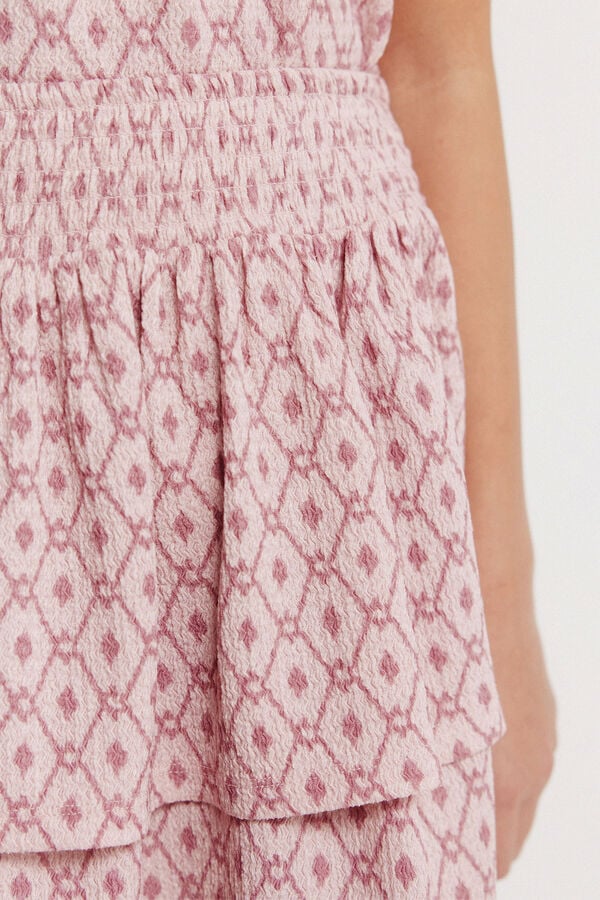 Springfield Kids Falda IKAT ni&ntilde;a morado/lila