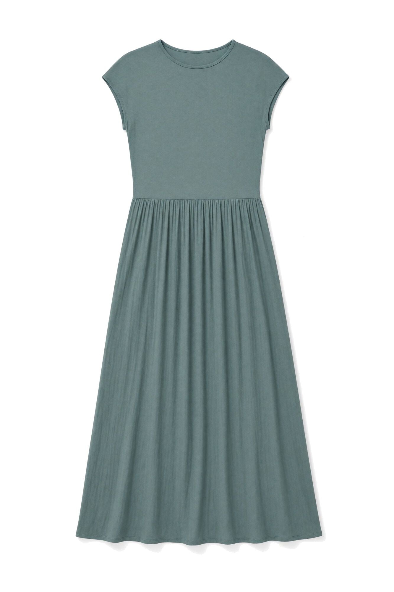 Springfield Bimaterial midi dress