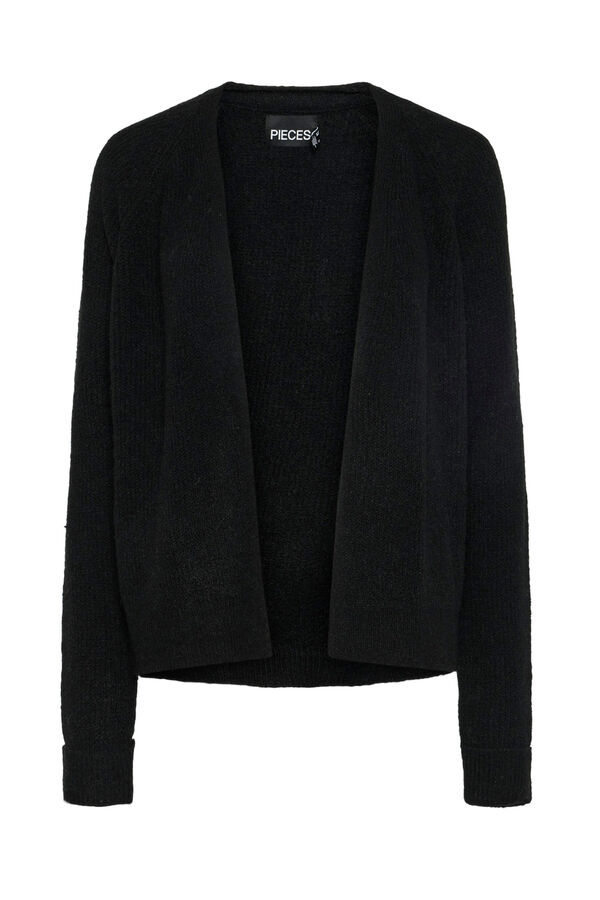 Pieces Knit cardigan black