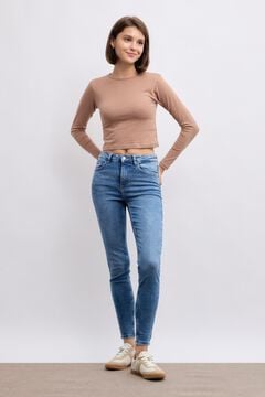 Inside Skinny Jeans mit mittlerer Leibh&ouml;he