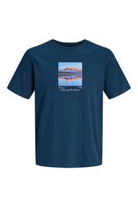 Jack & Jones PLUS Camiseta b&aacute;sica con estampado