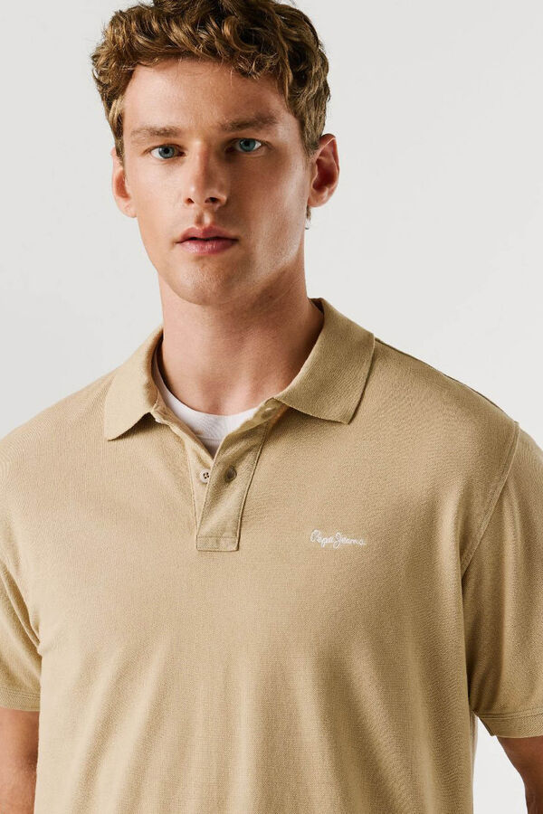 Pepe Jeans Short sleeve polo shirt grey