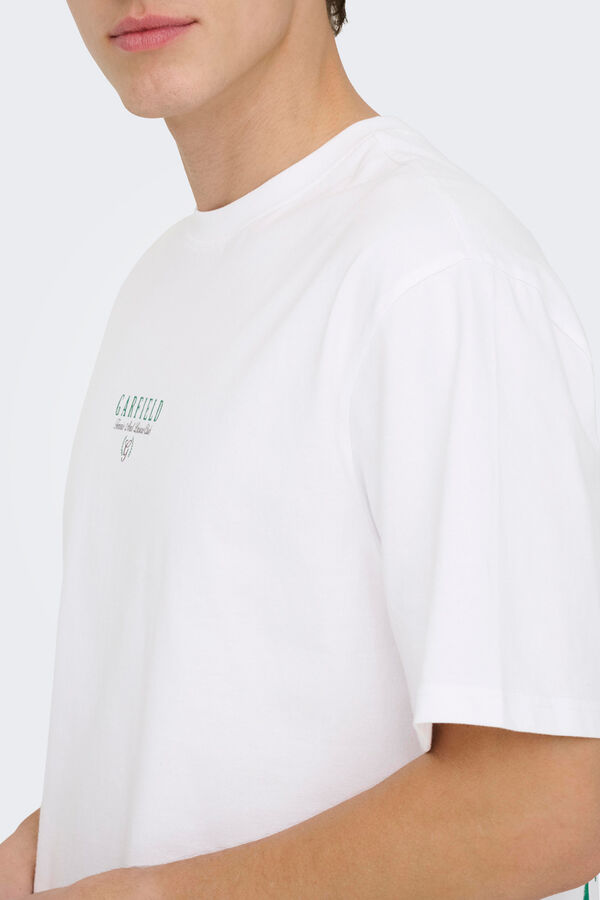 Only & Sons Short sleeve T-shirt white