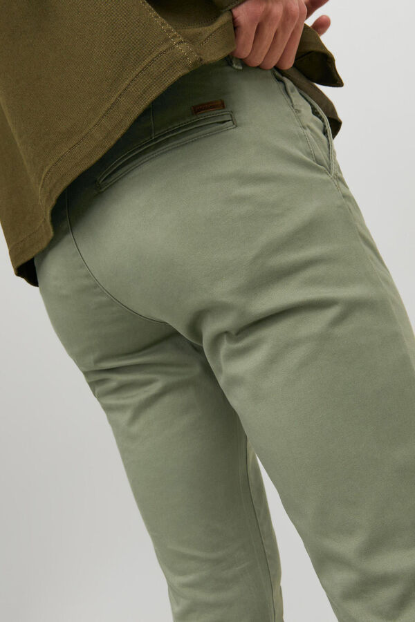 Jack & Jones Slim fit chinos green