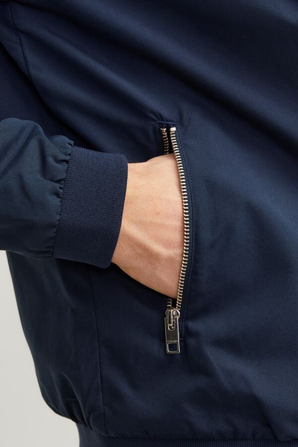 Jack & Jones Recycled bomber jacket blue