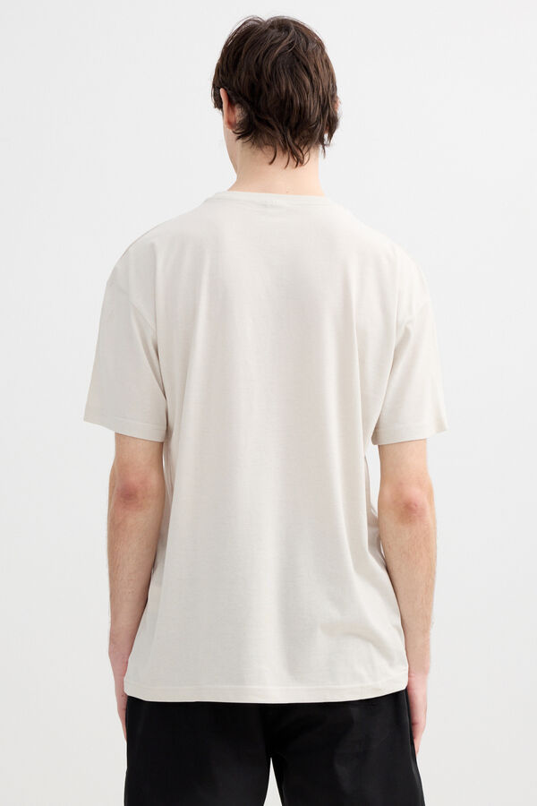 Inside Camiseta oversize de manga corta gris