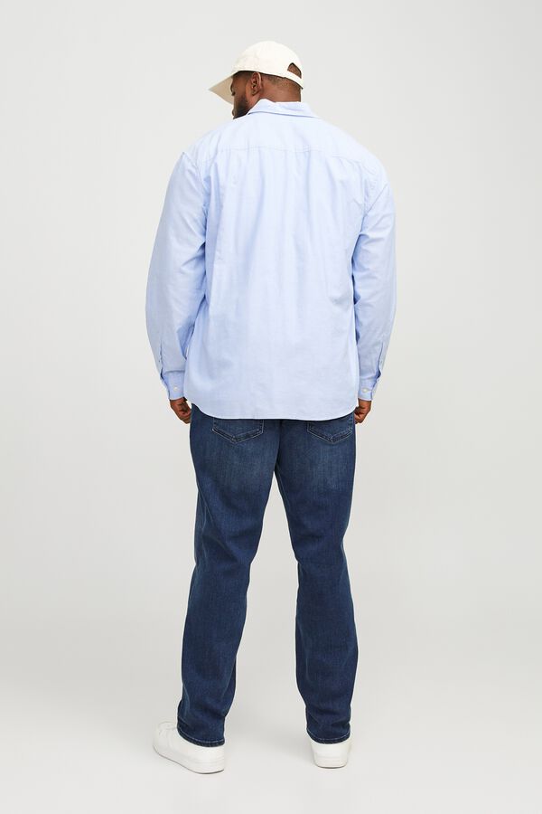 Jack & Jones PLUS Slim fit five-pocket jeans blue