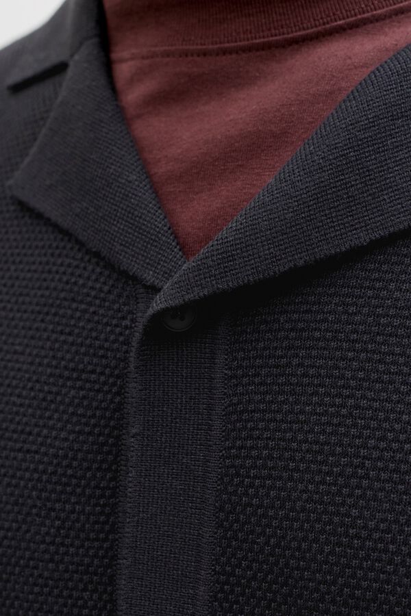 Jack & Jones Relaxed fit jersey polo shirt RESORT noir