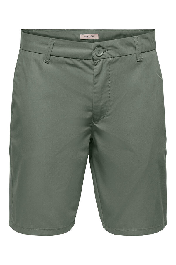 Only & Sons Chino Bermuda shorts green