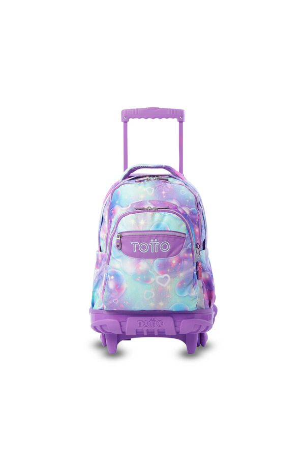 Totto Mochila Renglones rosa