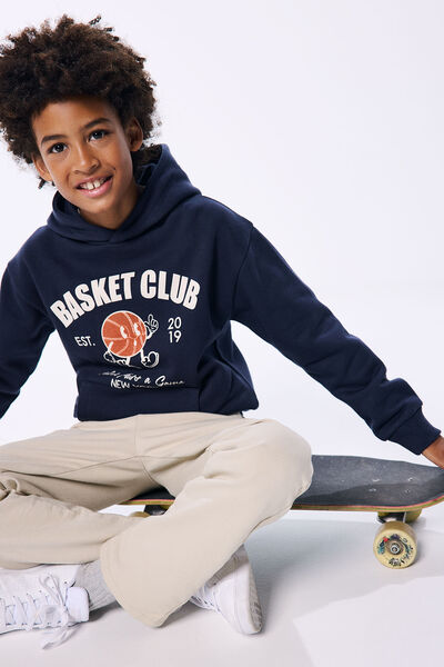 Springfield Sweatshirt Basket capuz azul