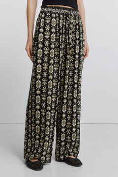 Springfield Pantal&oacute;n estampado r&uacute;stico cord&oacute;n